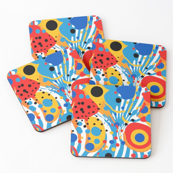 Item preview, Abstract Shapes Pop Art Pattern designed and sold by ShantyShawn.