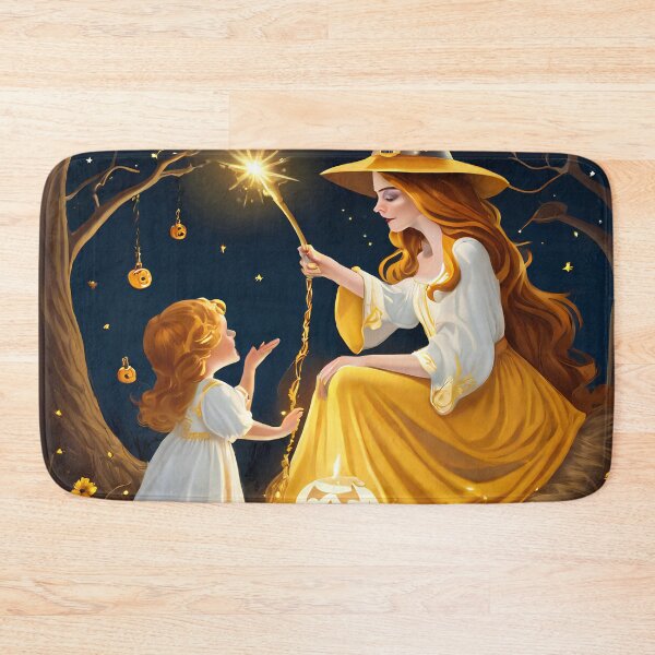 Item preview, Good Witch Watching Over Child designed and sold by KoliBabb.
