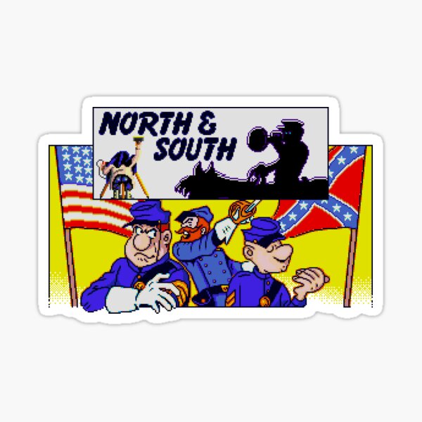 Item preview, North and South designed and sold by iloveamiga.
