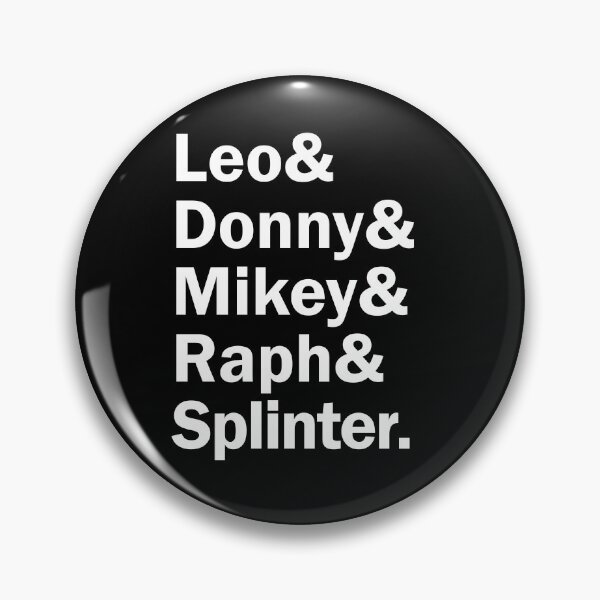 Item preview, Funny Names x Teenage Mutant Ninja Turtles (Short Names) designed and sold by 3dmuckychris.