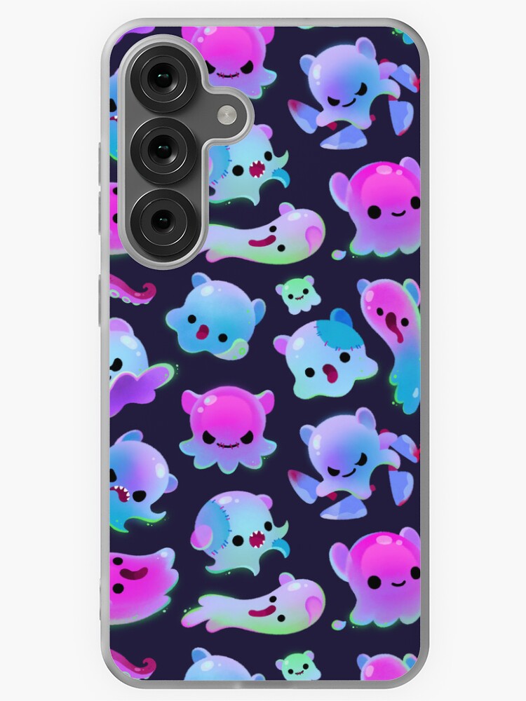 Thumbnail 1 of 4, Samsung Galaxy Phone Case, Ghost octopus designed and sold by pikaole.