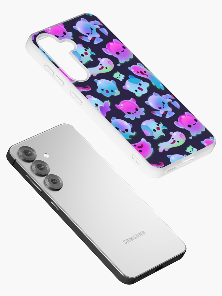 Thumbnail 2 of 4, Samsung Galaxy Phone Case, Ghost octopus designed and sold by pikaole.