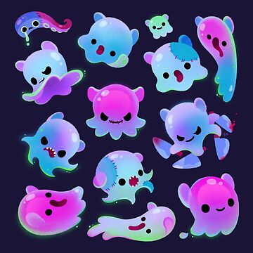 Artwork thumbnail, Ghost octopus by pikaole