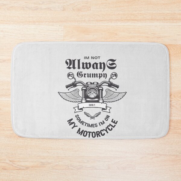 Item preview, i'm not always grumpy sometimes i'm on my motorcycle designed and sold by benaouichShop.