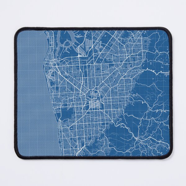 Item preview, Adelaide City Map of Australia - Blueprint designed and sold by deMAP.