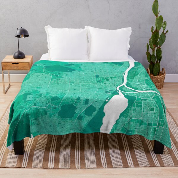Item preview, Omdurman City Map of Sudan - Watercolor designed and sold by deMAP.