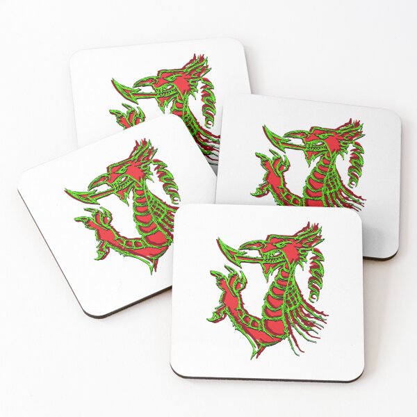 Item preview, Welsh dragon designed and sold by LostintheLines.