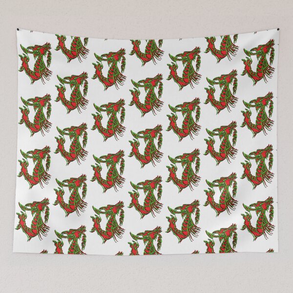 Item preview, Welsh dragon designed and sold by LostintheLines.