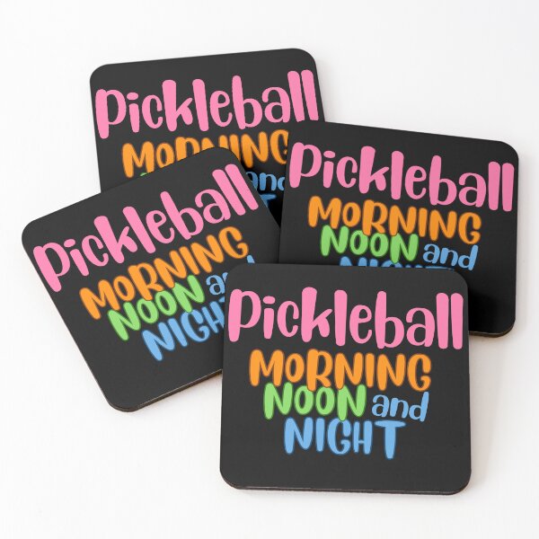 Item preview, Pickleball Morning Noon and Night designed and sold by NorthernSnappy.