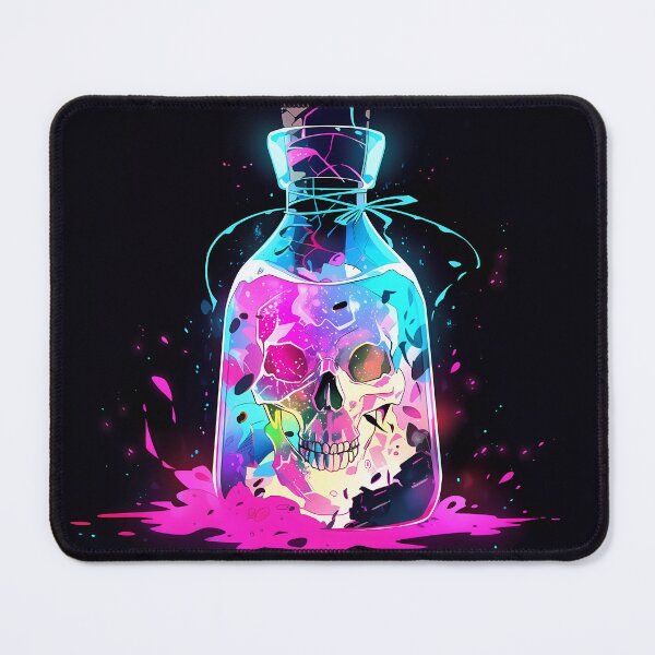 Item preview, "Infectious Neon Skull" designed and sold by Art-Vortex-fr.