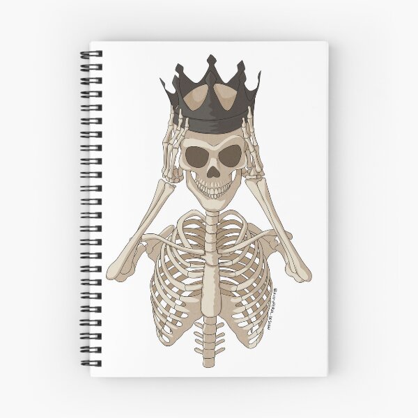 Item preview, Black Crown Skeleton designed and sold by Kittyferal.