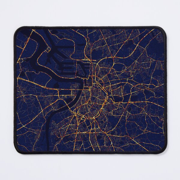 Item preview, Antwerp, Belgium - City At Night designed and sold by deMAP.