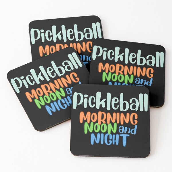 Item preview, Pickleball Morning Noon and Night designed and sold by NorthernSnappy.