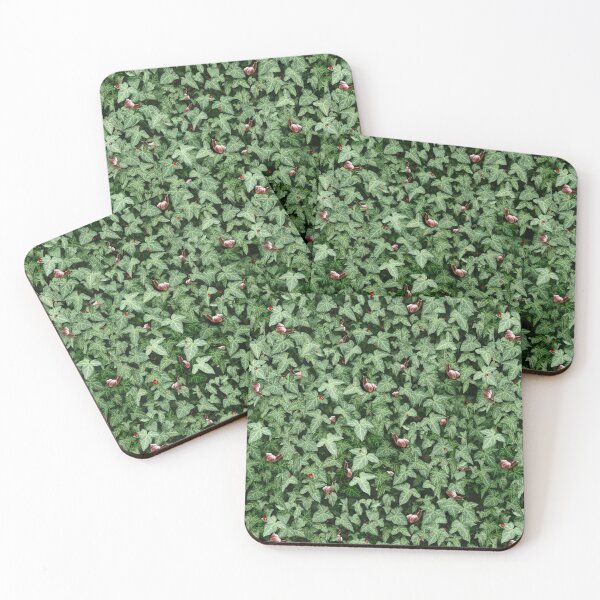 Item preview, Ivy wall with snails and ladybugs designed and sold by Natalia Ruzhyna.