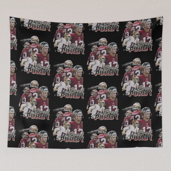 Item preview, Vintage 90s Brock Purdy designed and sold by Curtina.