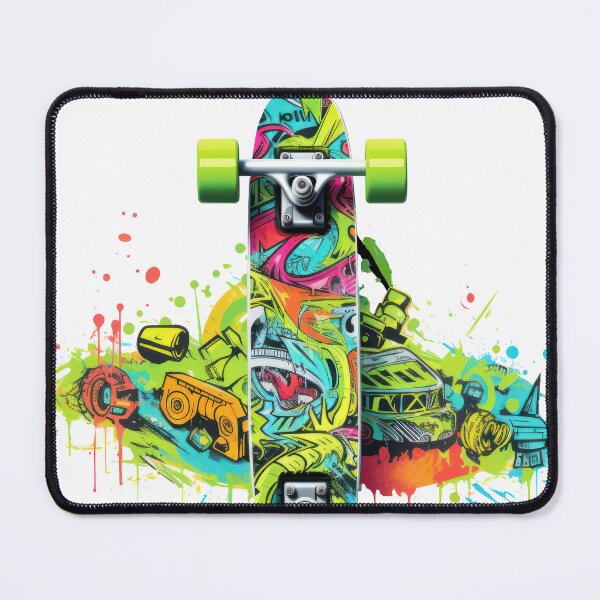 Item preview, Scaterkid - green bomb board designed and sold by Marion Hill.