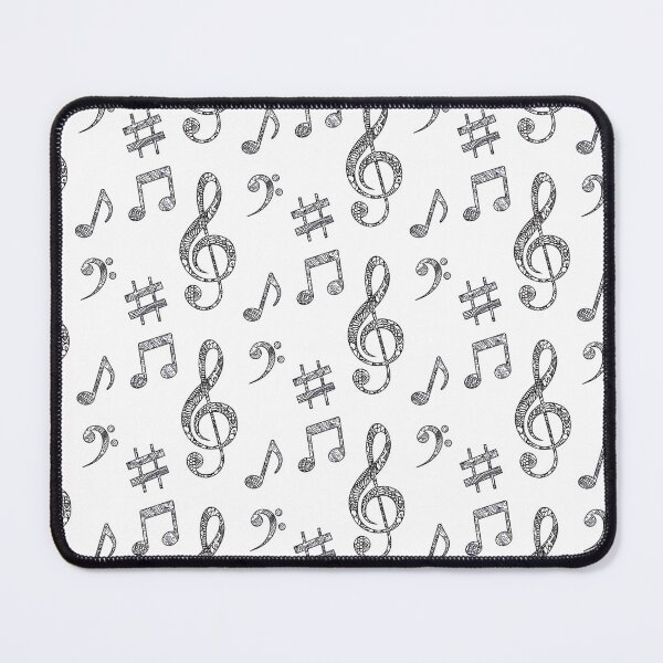 Item preview, Music Notes Zentangle designed and sold by DesignPMG.