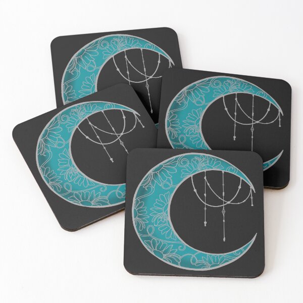 Item preview, Teal Crescent designed and sold by lezell.