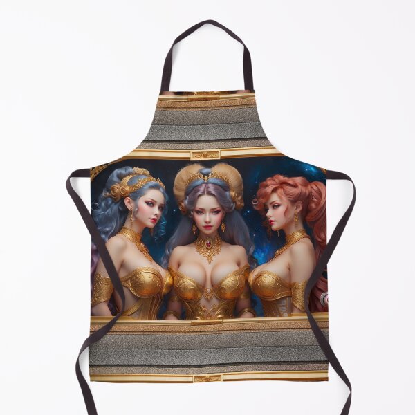 Item preview, The Three Graces Of Greek Mythology Beautiful AI Concept Art by Xzendor7 designed and sold by Xzendor7 Digital Art Creations.