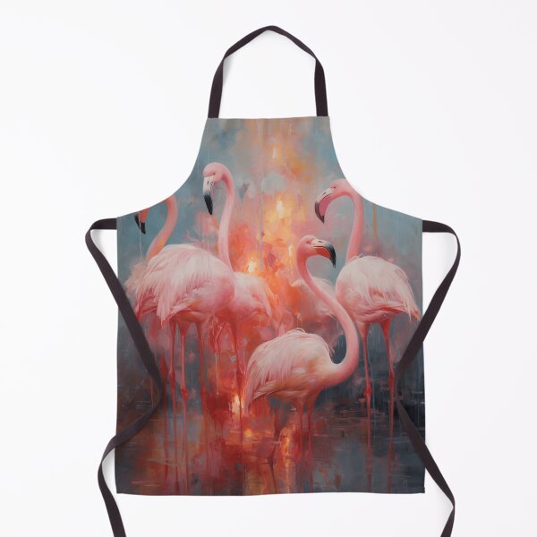 Item preview, Flamingo on fire designed and sold by windylize.