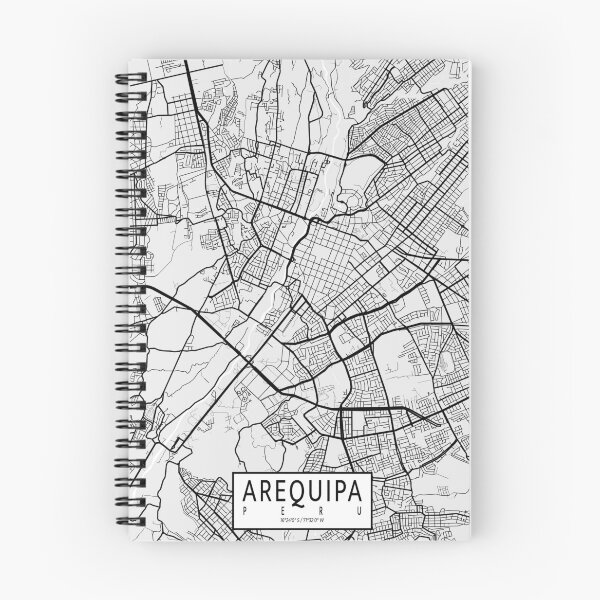Item preview, Arequipa City Map of Peru - Light designed and sold by deMAP.
