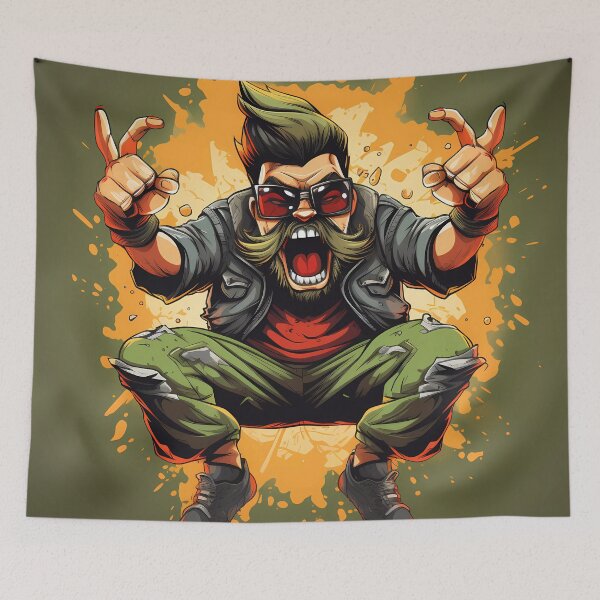 Item preview, "Bad Boy Funny Cartoon" designed and sold by Art-Vortex-fr.