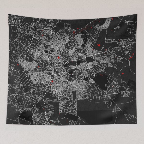 Item preview, Lusaka City Map of Zambia - Oriental designed and sold by deMAP.