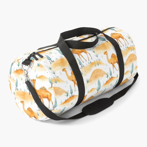 Item preview, Sun-kissed Serenity: Adorable Camel in a Summer Oasis designed and sold by qoodesignstudio.