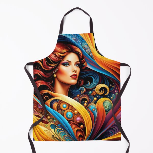 Item preview, Woman Surrounded by Fractal Designs designed and sold by Caehleb.