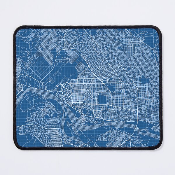 Item preview, N'Djamena City Map of Chad - Blueprint designed and sold by deMAP.