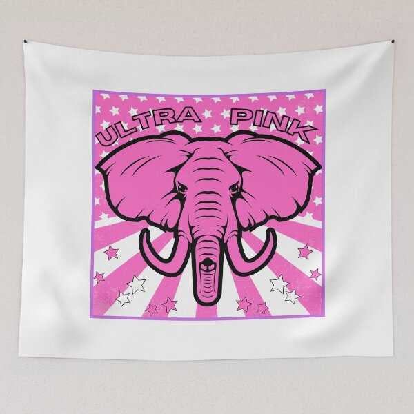 Item preview, Ultra Pink Elephant designed and sold by theflandonian.