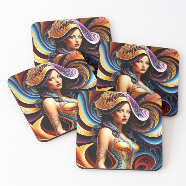 Item preview, Fractal Fantasy Woman designed and sold by Caehleb.