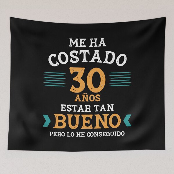 Item preview, Me ha costado 30 años estar tan bueno yellow designed and sold by NessiCreates.