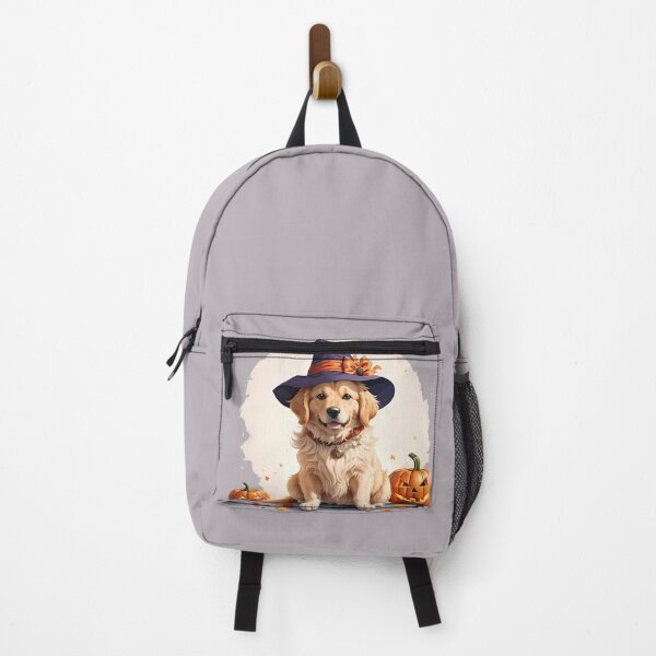 Item preview, Witchy Golden Retriever Pup designed and sold by DevushkaStore.