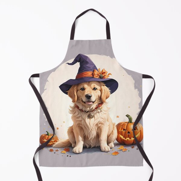 Artikelvorschau, Hexenhafter Golden Retriever Welpe entworfen und verkauft von DevushkaStore.