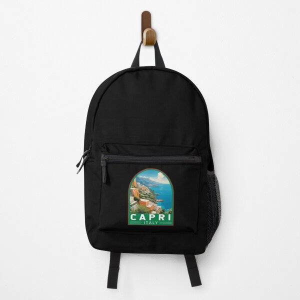 Item preview, Capri Italy Travel Art Emblem designed and sold by KrisSidDesigns.