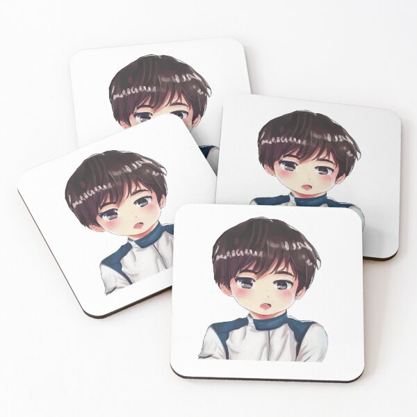 Item preview, F1 driver Yuki Tsunoda illustration in cute Chibi anime style designed and sold by PoleToWin.
