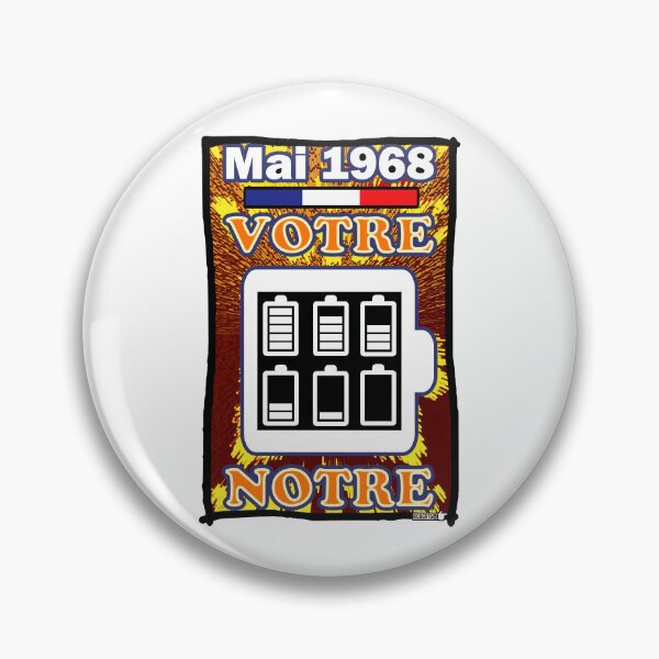 Item preview, French Student Riots '68 (2018)  designed and sold by CussRoberts.