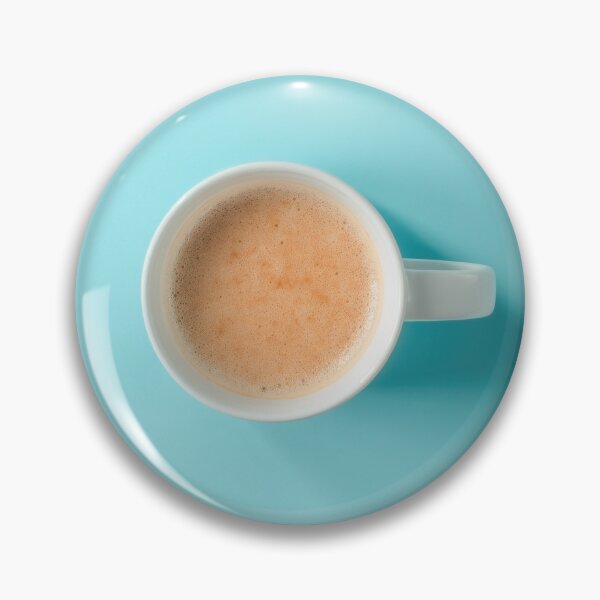 Item preview, Coffee cup on blue background, top view designed and sold by stevanovicigor.