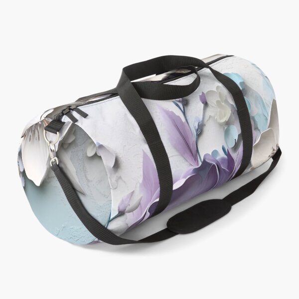 Item preview, 3 dimensional colorful flowers art print designed and sold by dcrc.