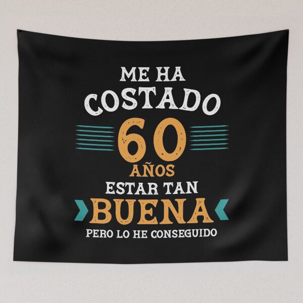 Item preview, Me ha costado 60 años estar tan buena yellow designed and sold by NessiCreates.