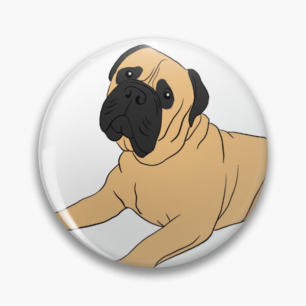 Item preview, Odie the Mastiff designed and sold by dots6789.