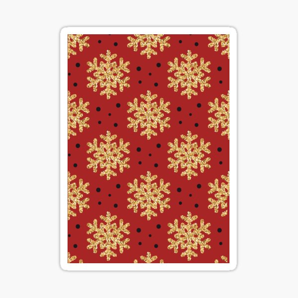 Glitter snowflake Sticker for Sale by Dailyartsie