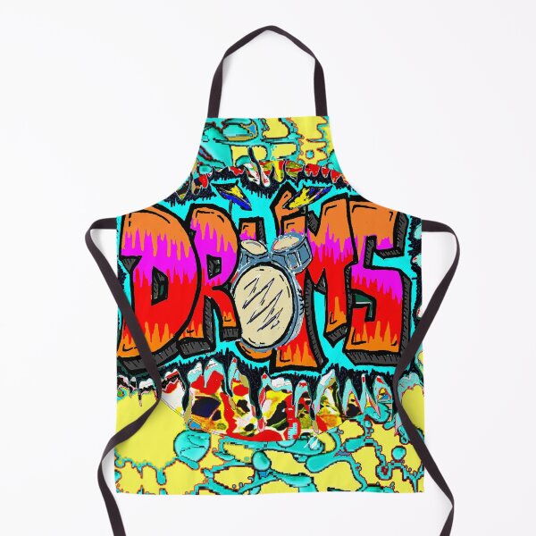 Item preview, drums, art ,pop graffiti drums designed and sold by LowEndGraphics.
