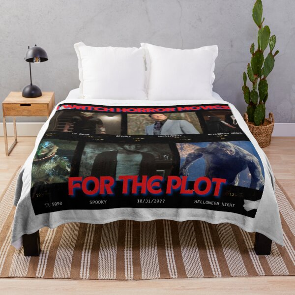 Item preview, I watch horror movies for the plot designed and sold by Lucinda Theodore.