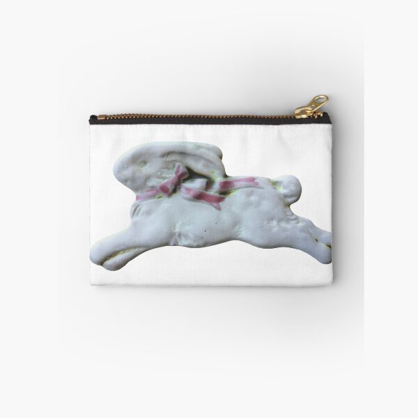 Item preview, Antique Leaping Bunny Rabbit Ceramic Plaque designed and sold by dcartist333.