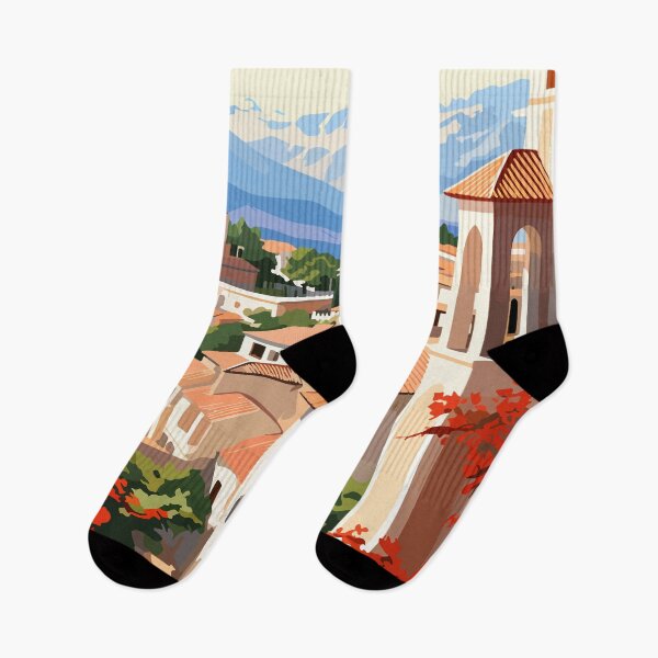 Item preview, Granada Spain Travel Art Vintage designed and sold by KrisSidDesigns.