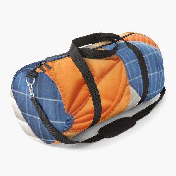 Item preview, Denim orange quilt pattern  designed and sold by Roxburylane.