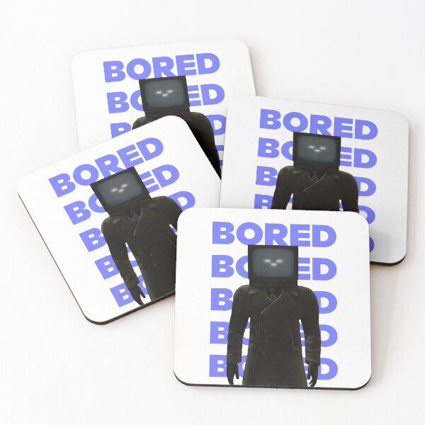 Item preview, Bored Tv Man - Skibidi Toilet designed and sold by SkibidiStore.