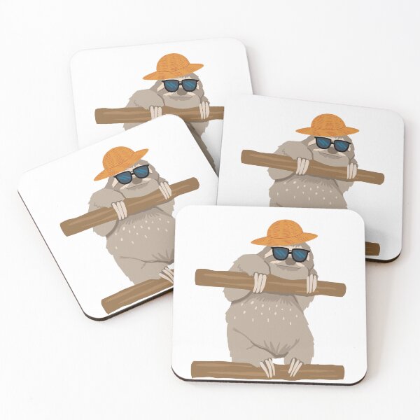 Item preview, beach sloth designed and sold by Bryan  Umaña Abarca.